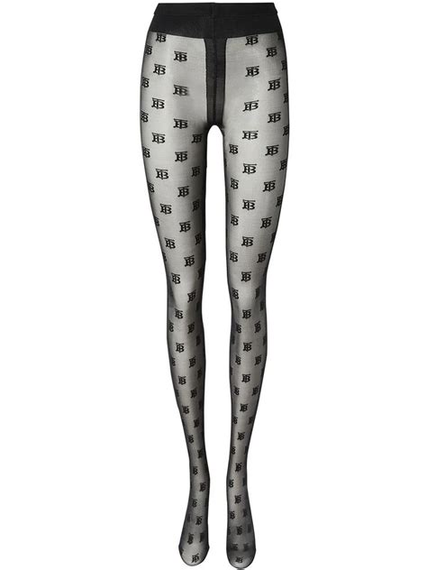 burberry socks women's|Burberry tights black.